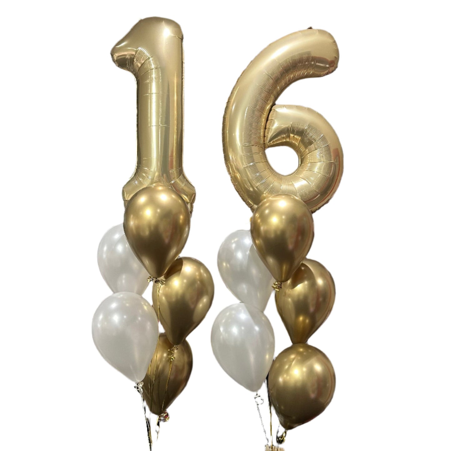 Custom Double Digit Medium Balloon Bunch