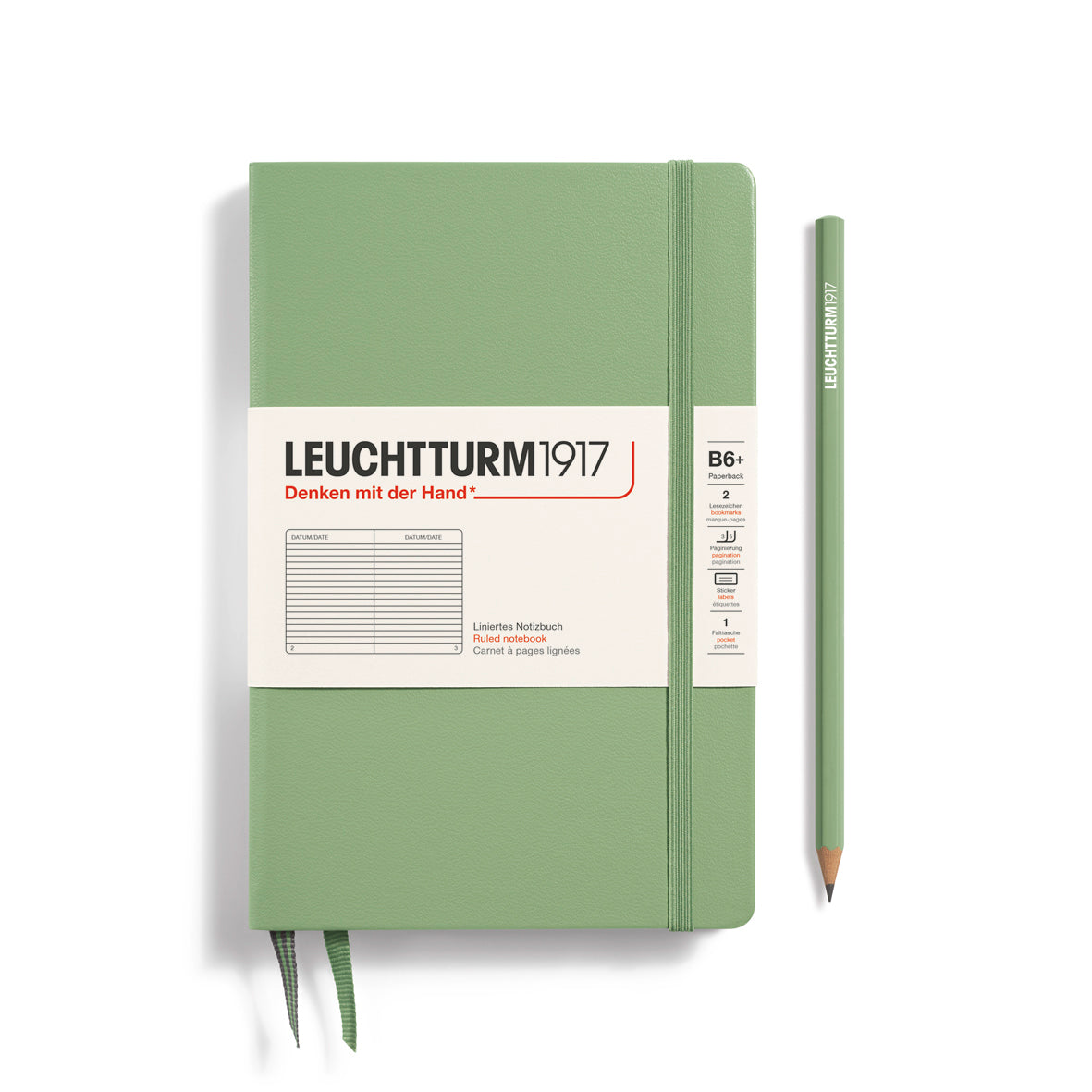 Leuchtturm B6+ Lined Softcover Notebook