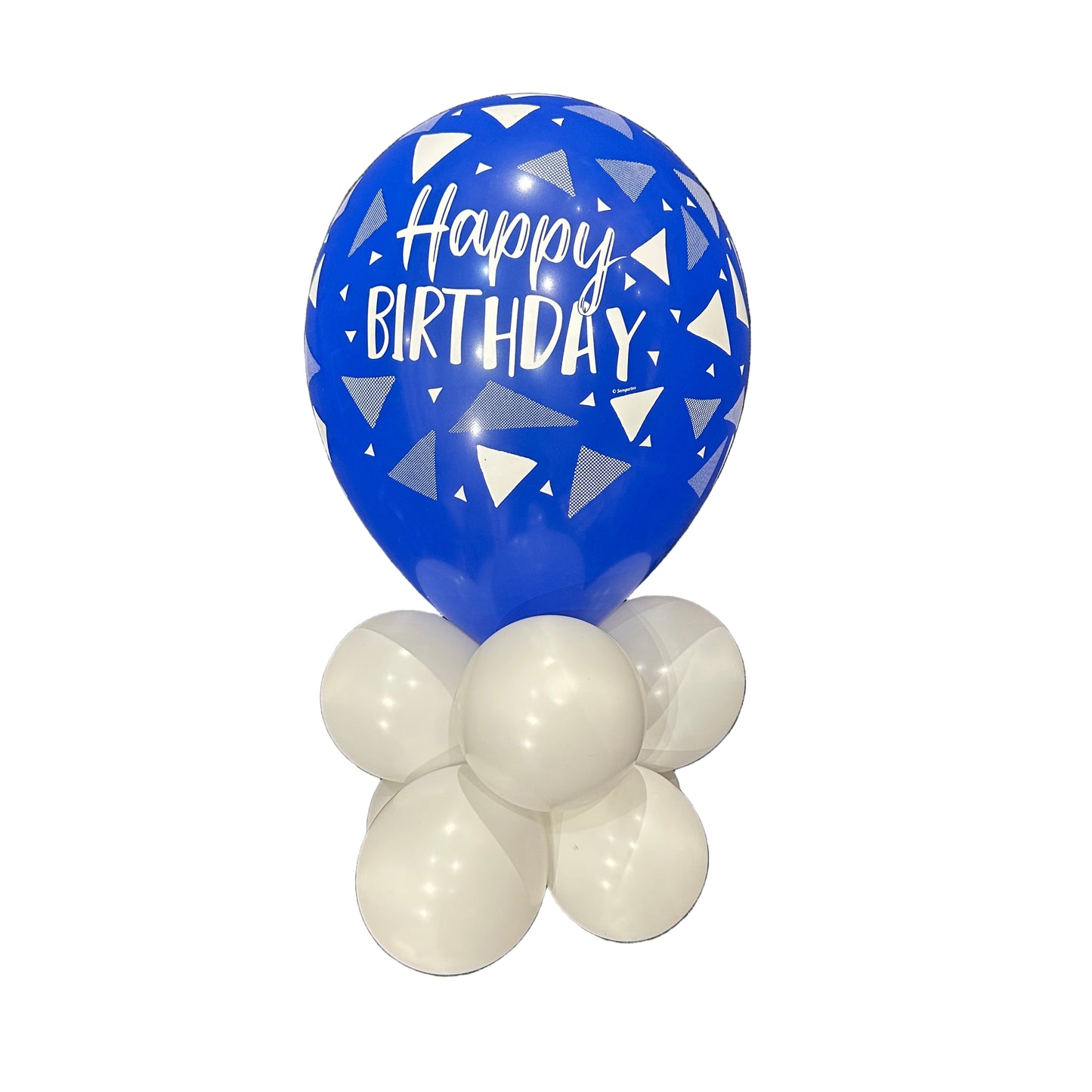 Happy Birthday Balloon Table Clusters
