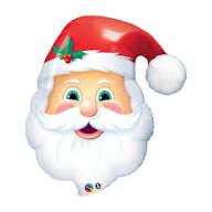 Santa Foil Balloon