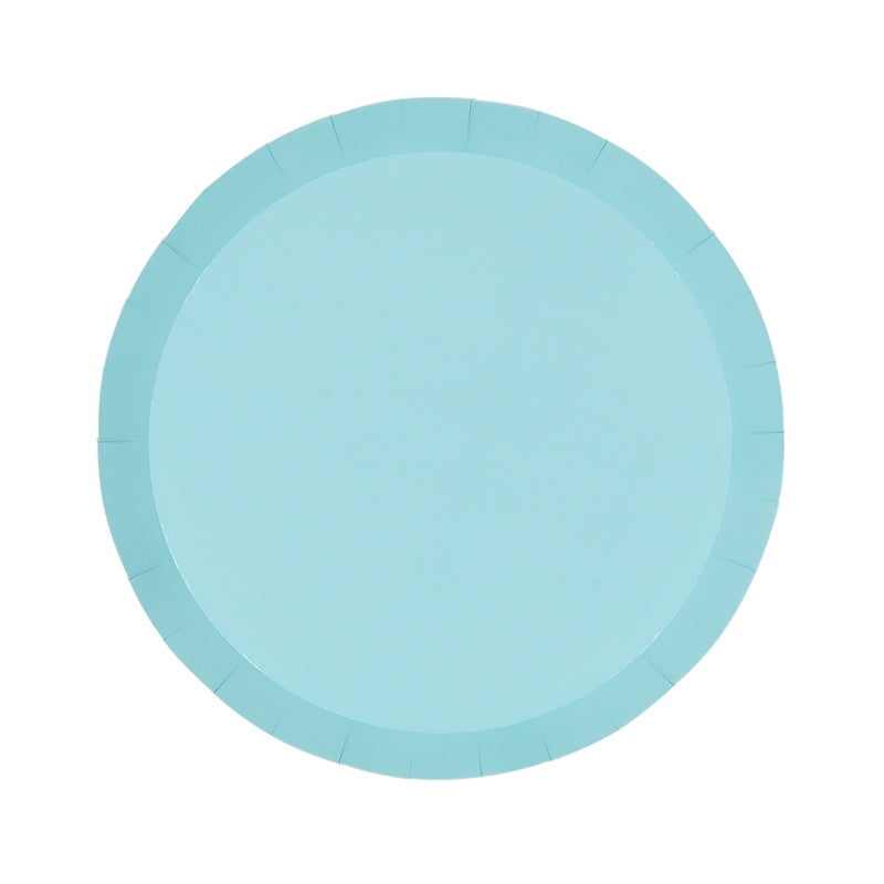 Pastel Blue Snack Plates