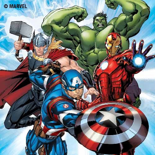 Avengers Lunch Napkins 20pk
