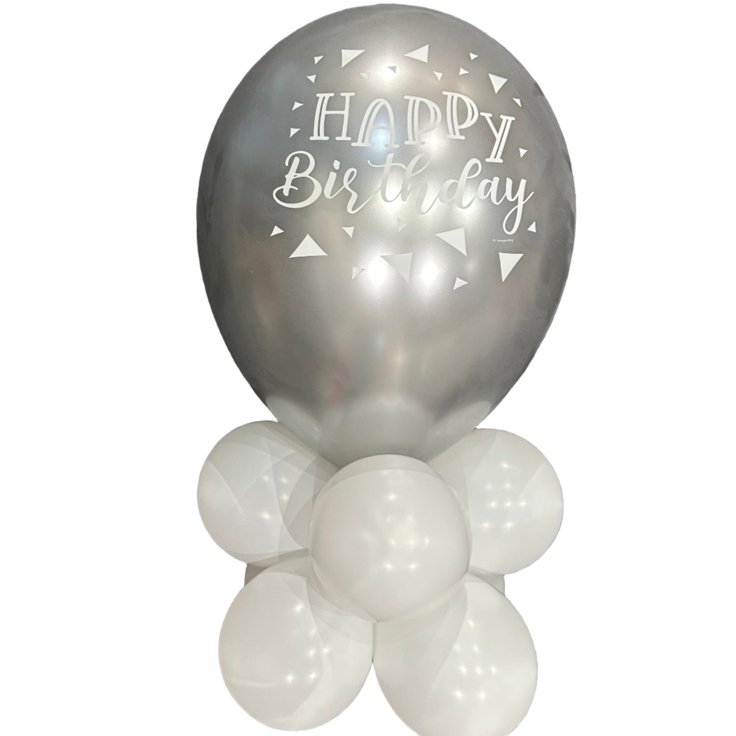 Happy Birthday Balloon Table Clusters