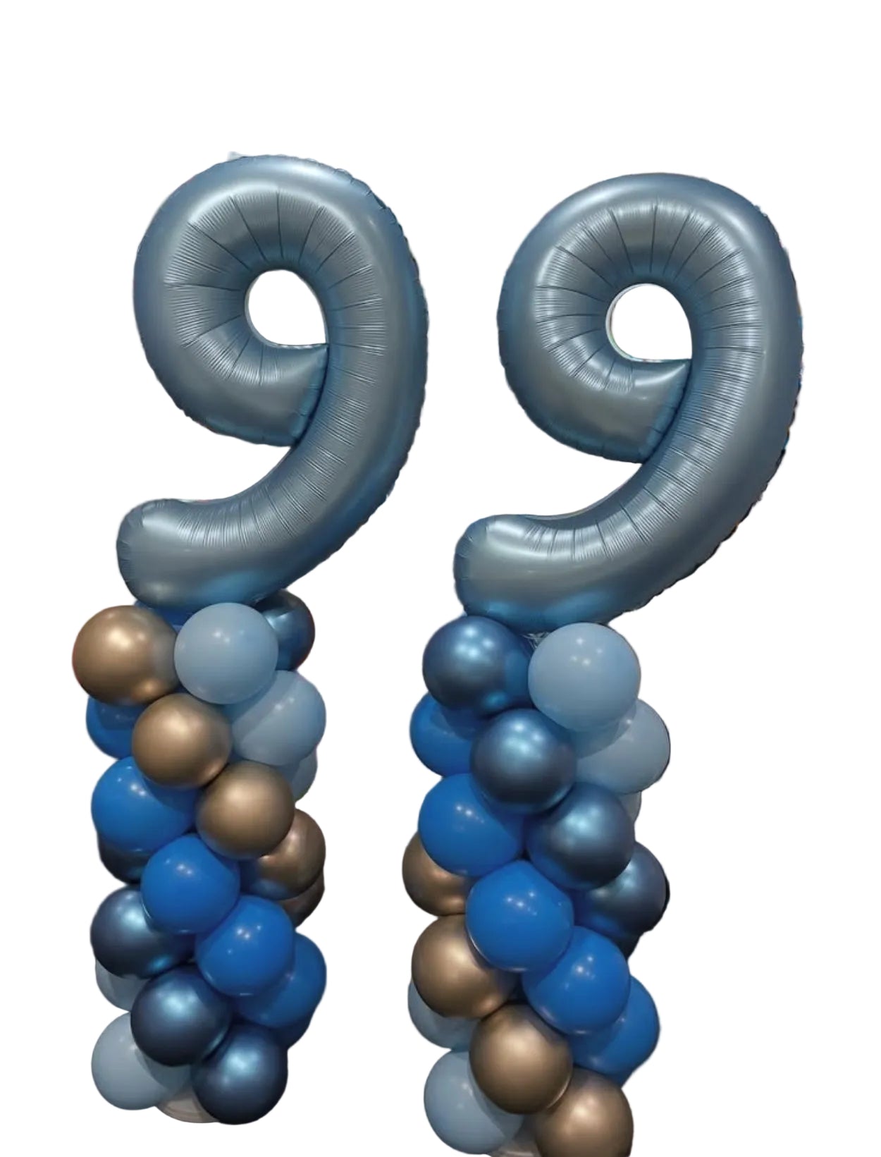 Double Digit Balloon Columns