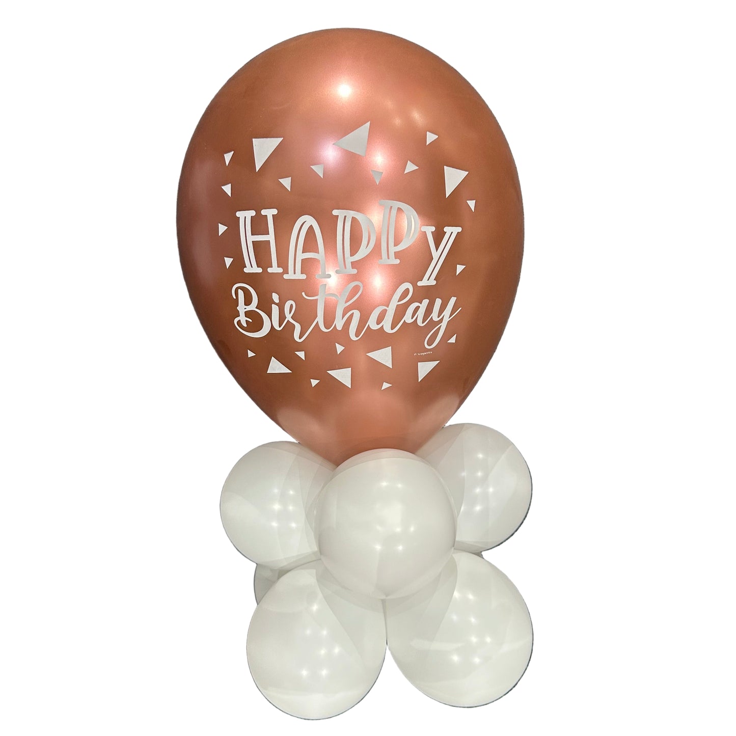 Happy Birthday Balloon Table Clusters