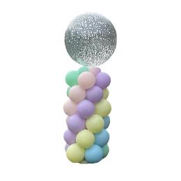 Custom Confetti Balloon Column