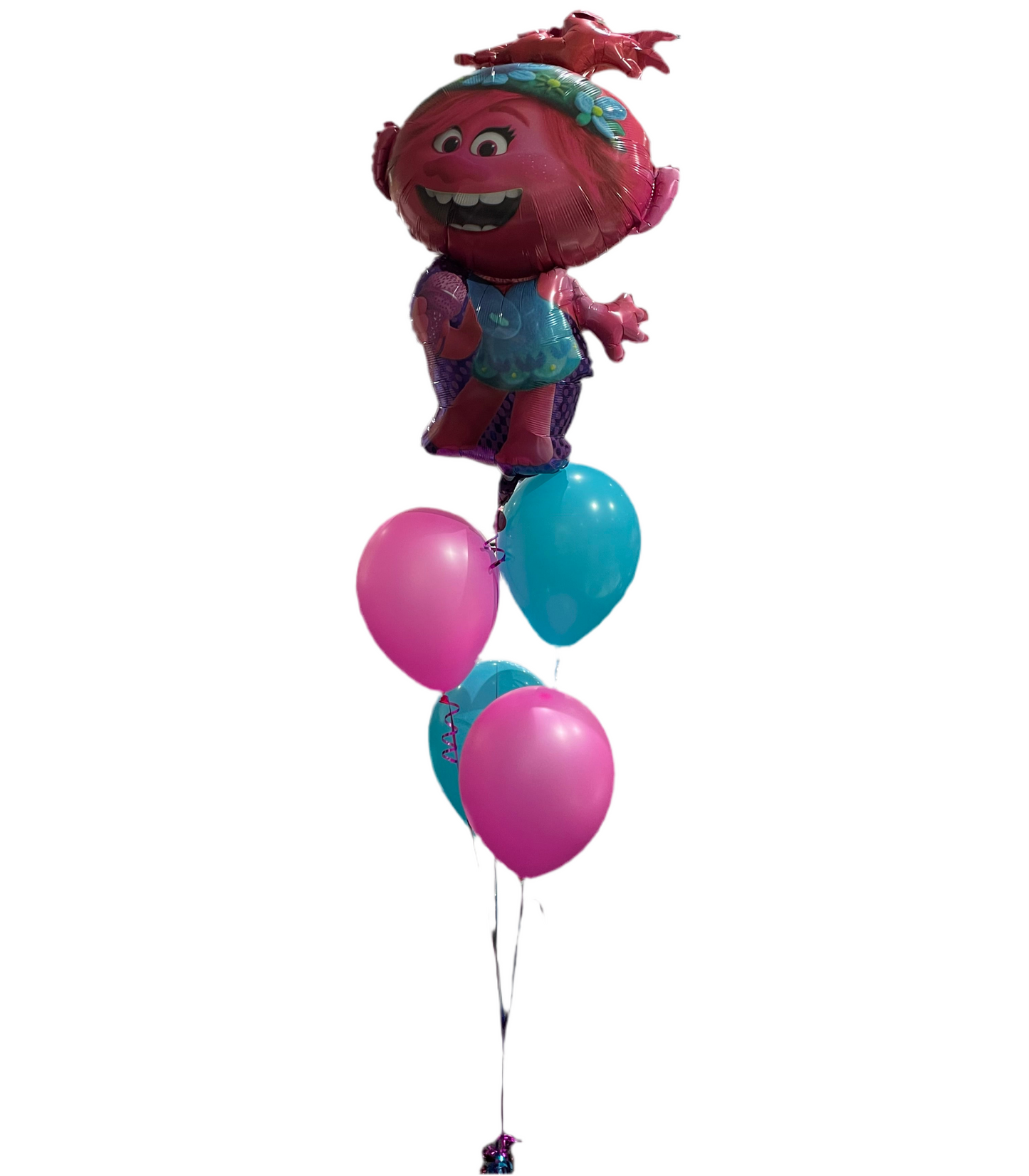 Poppy Troll Foil Balloon