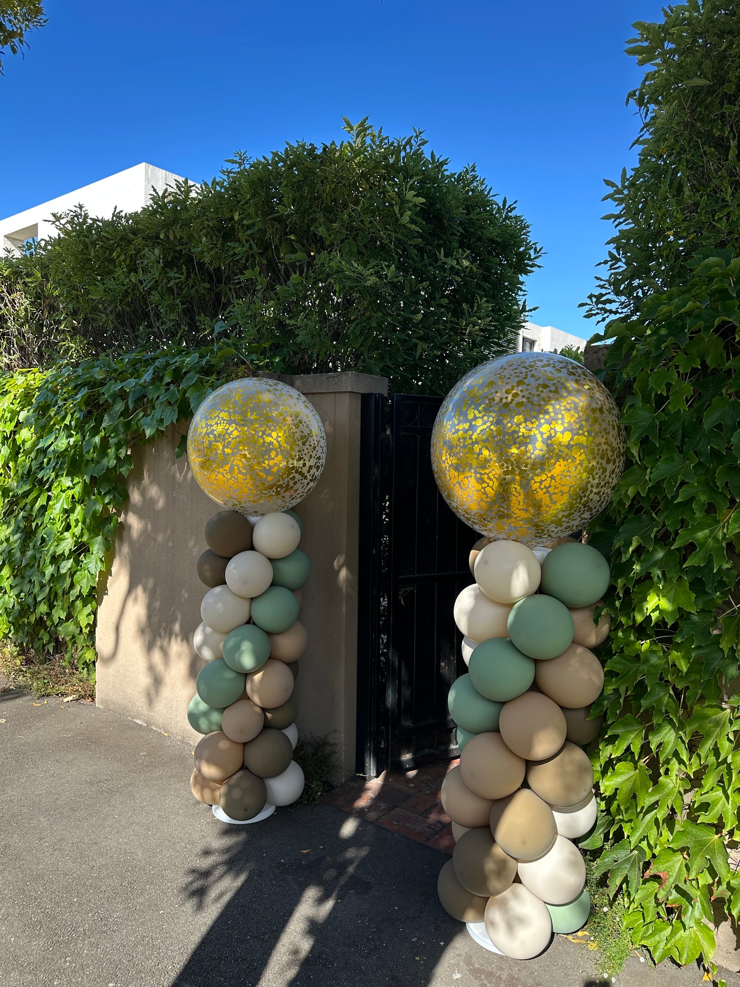 Custom Confetti Balloon Column