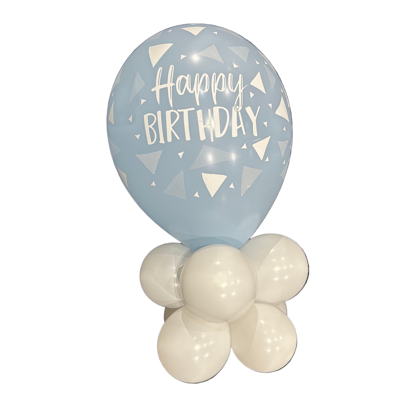 Happy Birthday Balloon Table Clusters