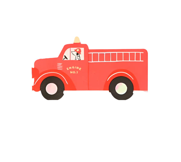 Firetruck Napkins 16pk