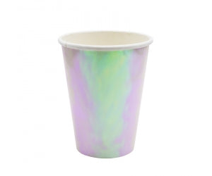 Iridescent Paper Cups