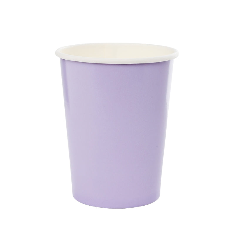 Pastel Lilac Paper Cups