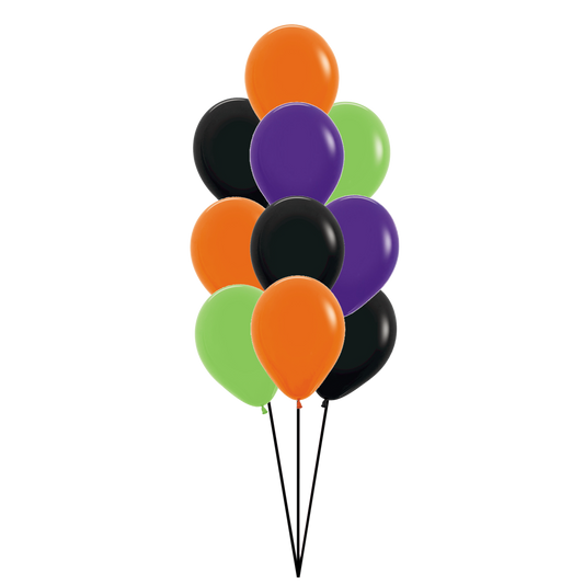 Halloween Large Balloon Bunch