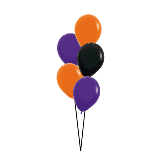 Halloween Small Balloon Bunch