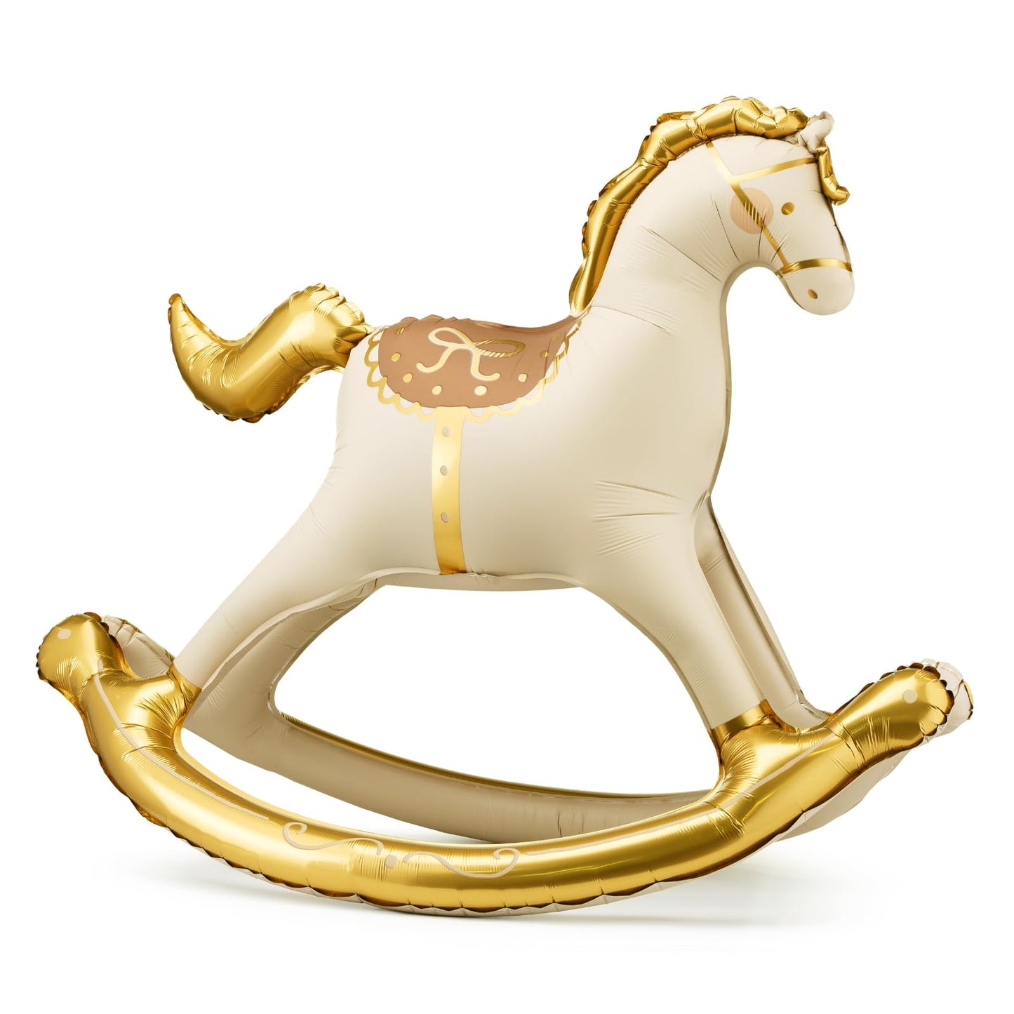 Standing Foil Rocking Horse 106cm