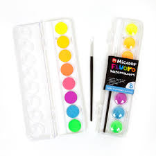 Micador 9 fluoro watercolours