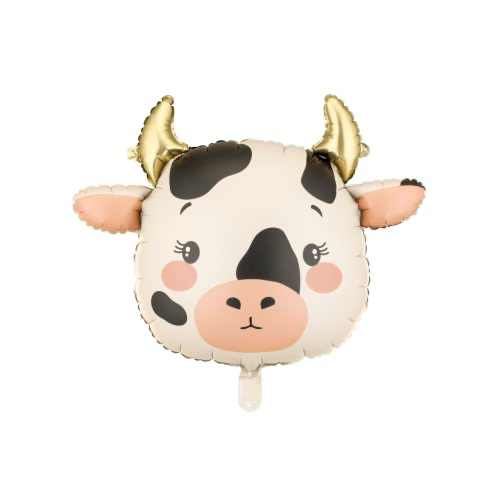 Cow Head INFLATED Foil Balloon