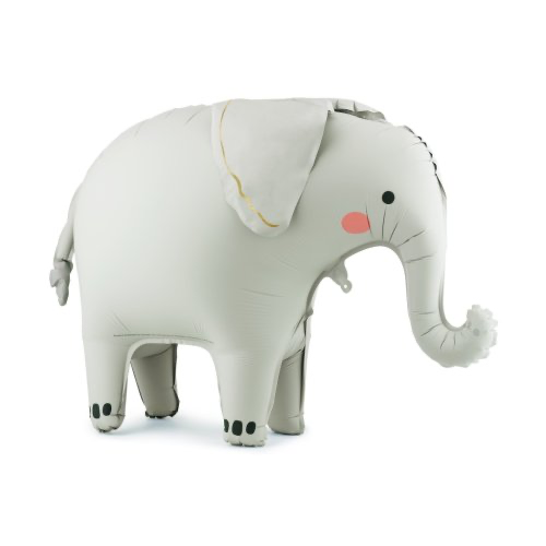 Standing Elephant Air-Filled Foil Balloon