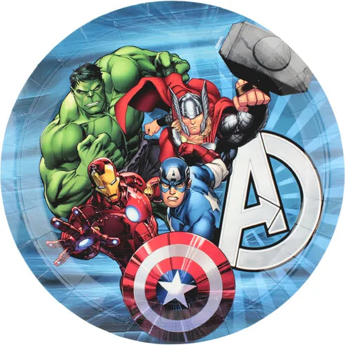 Avengers Plates 8pk