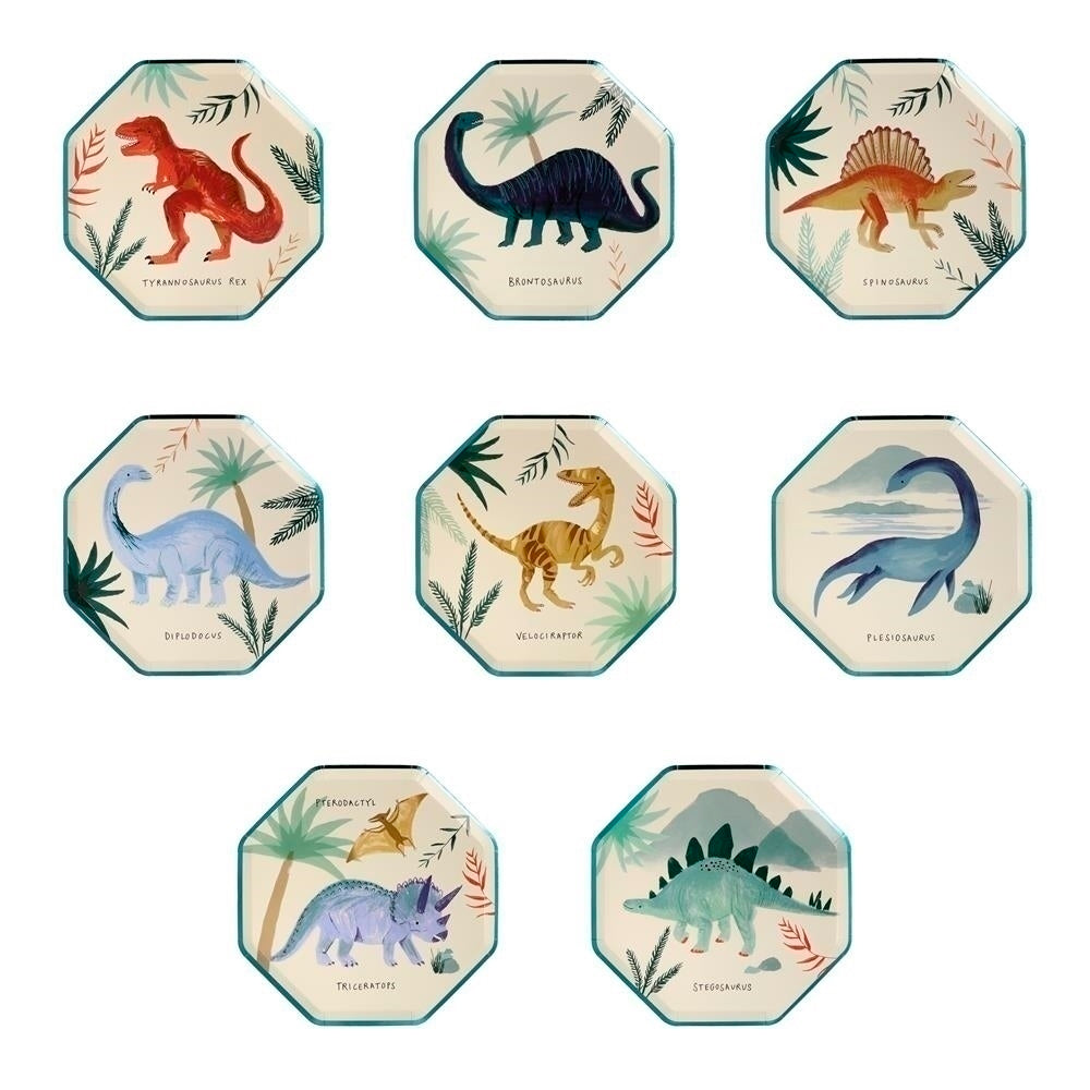 Dinosaur Lunch Plates 8pk