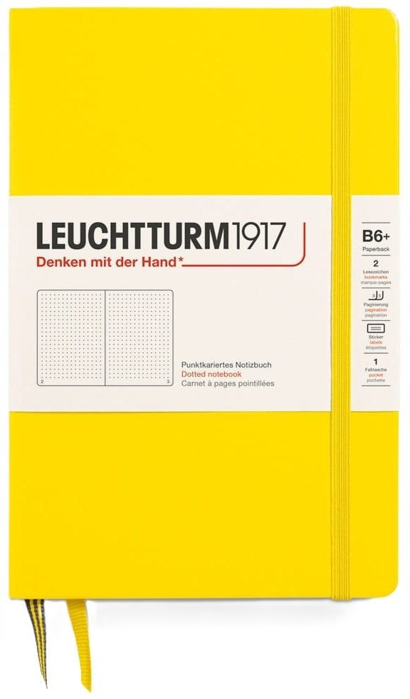 Leuchtturm B6+ Dotted Hardcover Notebook