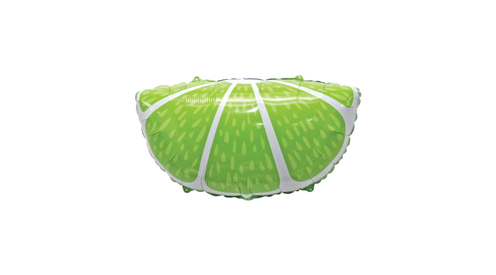 Lime Balloon Foil INFLATED
