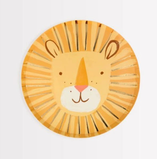 Lion Lunch Plates 8pk