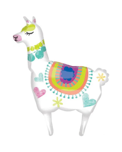 Llama Balloon Foil INFLATED