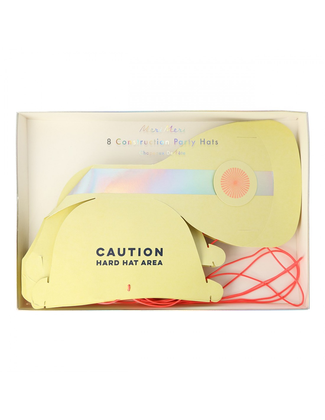 Construction Party Hats 8pk