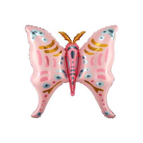 Pink Butterfly Foil Balloon
