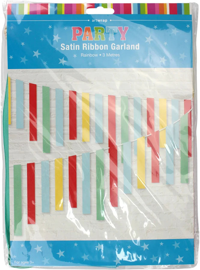 Satin Ribbon Garland 3m