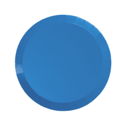 Sky Blue Snack Plates