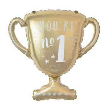 No. 1 Trophy Foil Balloon