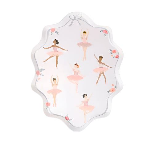 Ballerina Snack Plates