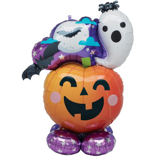 Halloween Pumpkin and Friends Airloonz 134cm