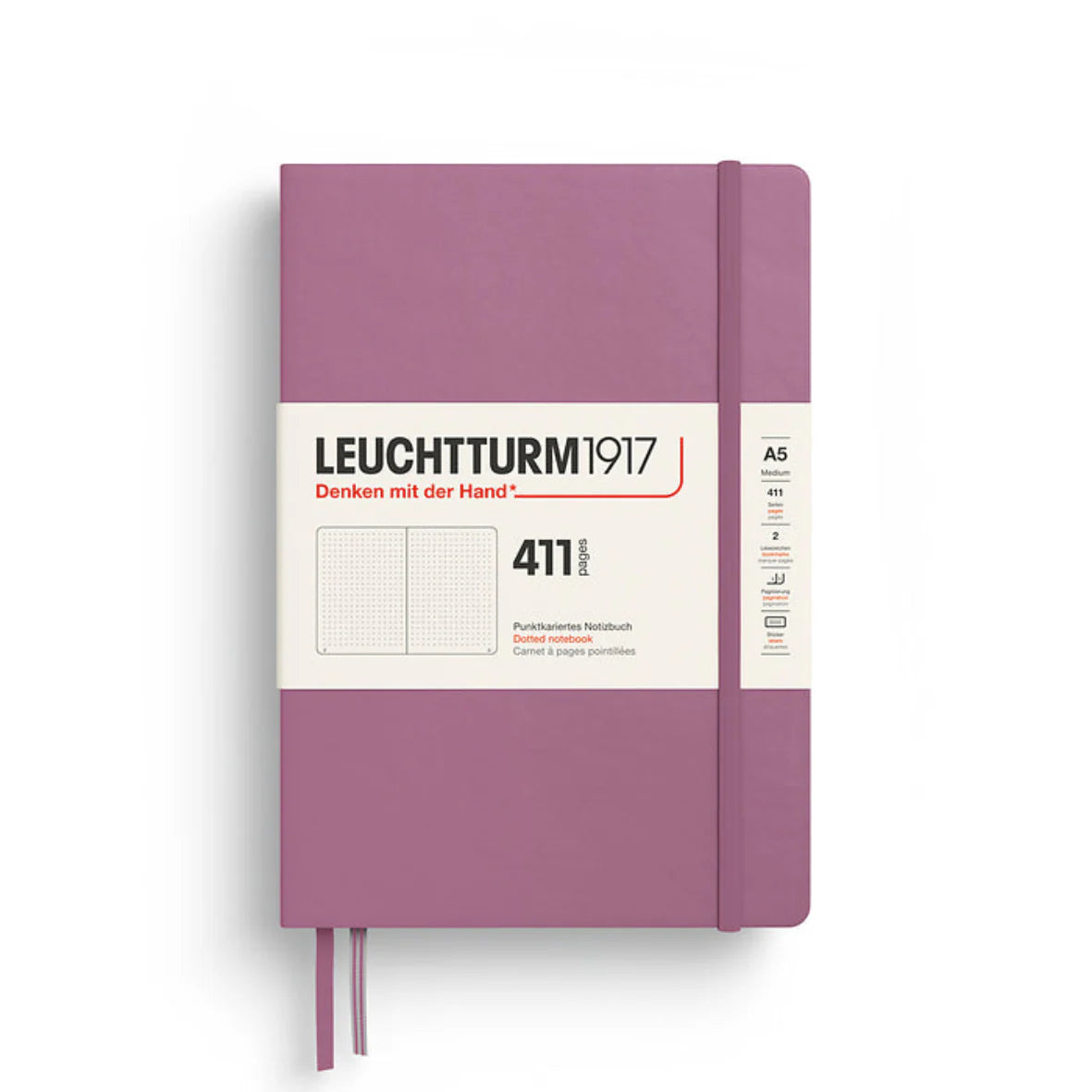Leuchtturm A5 411pg Dotted Hardcover Notebook