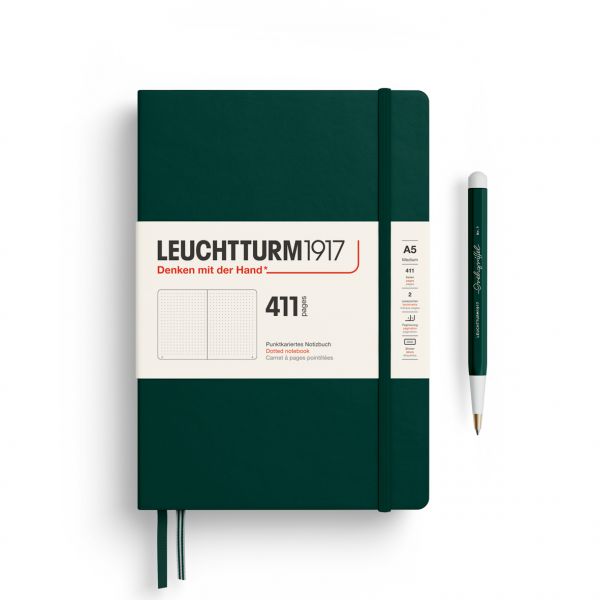 Leuchtturm A5 411pg Dotted Hardcover Notebook