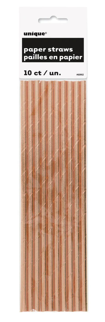 Paper Straws 10 Pack