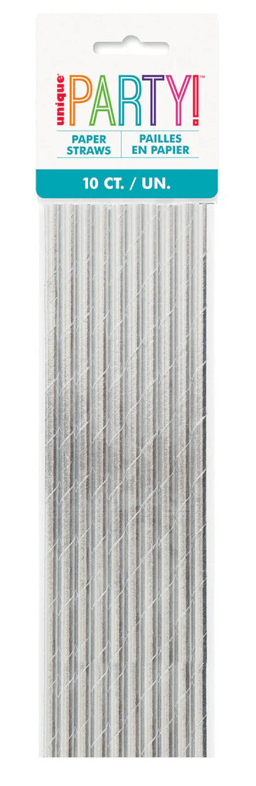 Paper Straws 10 Pack