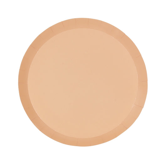 Pastel Peach Snack Plates