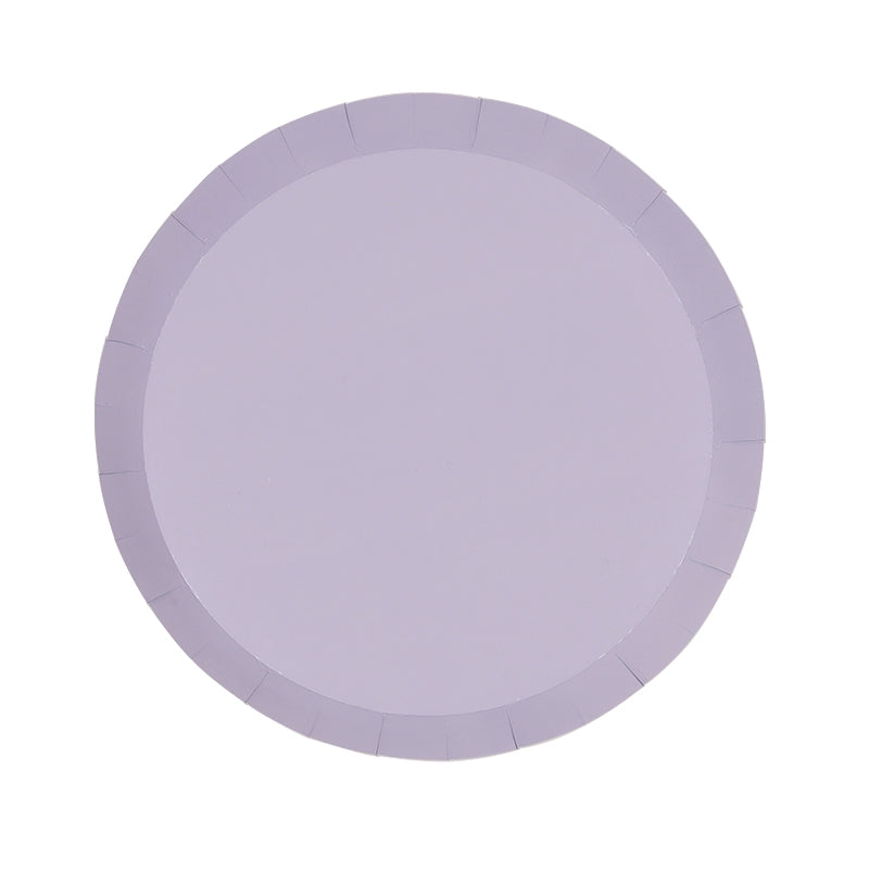 Pastel Lilac Snack Plates