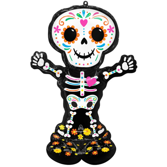 Halloween La Catrina Skull Airloonz 132cm