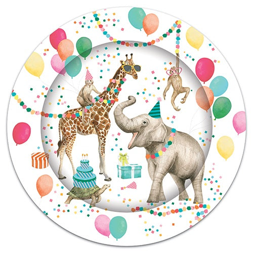 Animal Party Lunch Plates 8pk