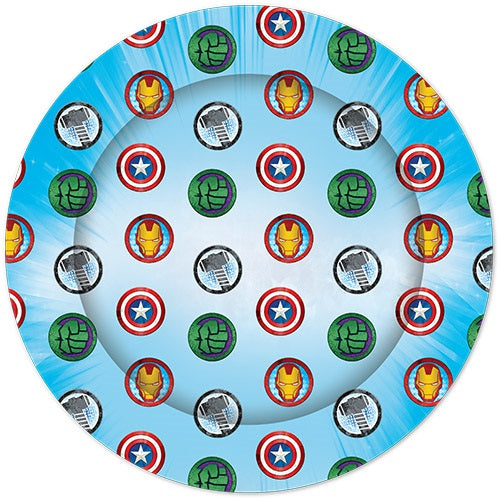 Avengers Lunch Plates 8pk