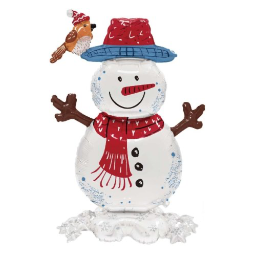 Standing Airz Snowman Balloon
