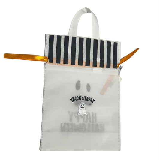 Trick or Treat Loot Bag White