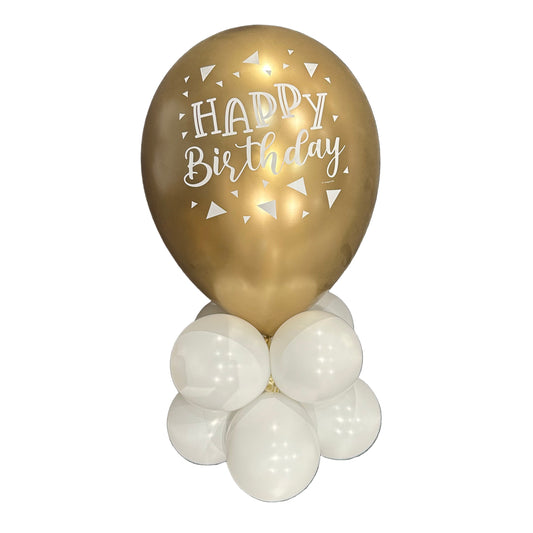 Happy Birthday Balloon Table Clusters