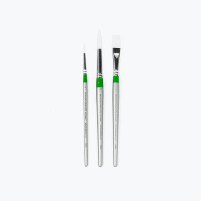 Micador paint brushes pk3