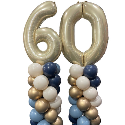 Double Digit Balloon Columns