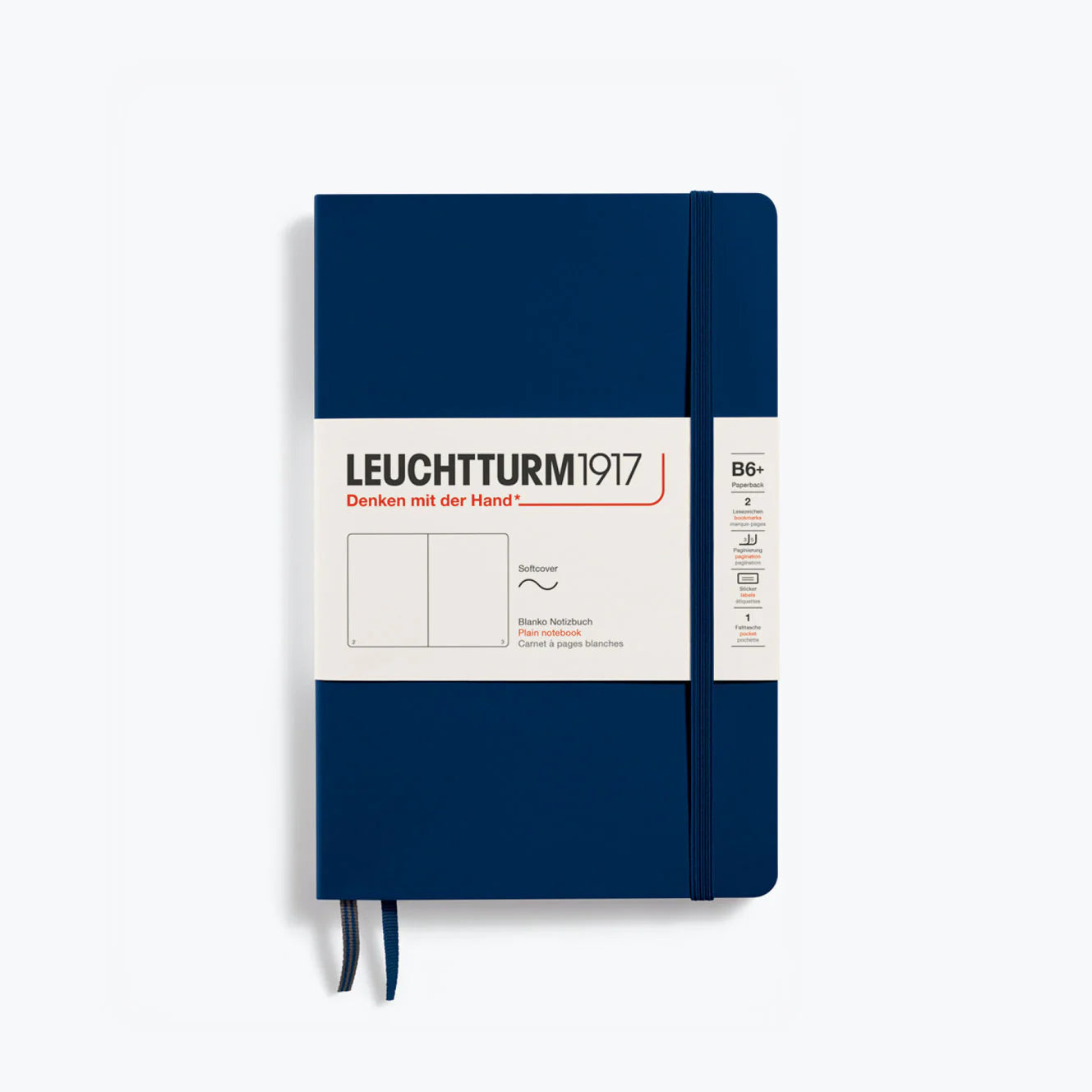 Leuchtturm B6+ Blank Softcover Notebook